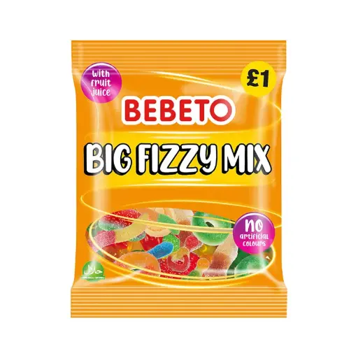 Bebeto Big Fizzy Mix 150g