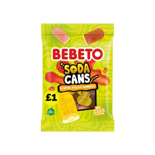 Bebeto Soda Cans 130g 